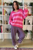 Terry B Classic Relaxed Pant Dewberry